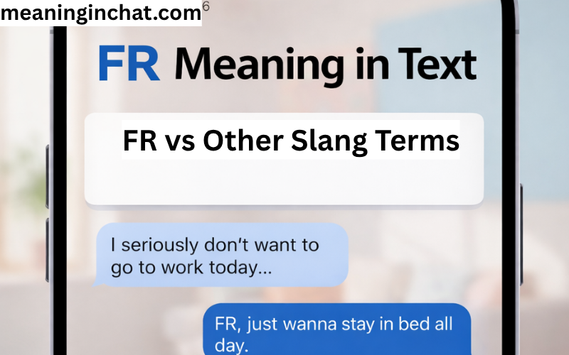 FR vs Other Slang Terms 