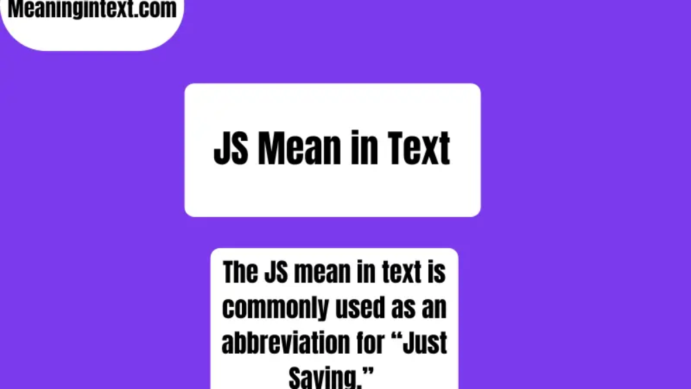 JS Mean in Text