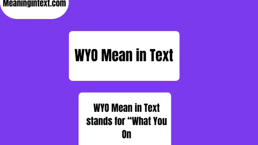 WYO Mean in Text