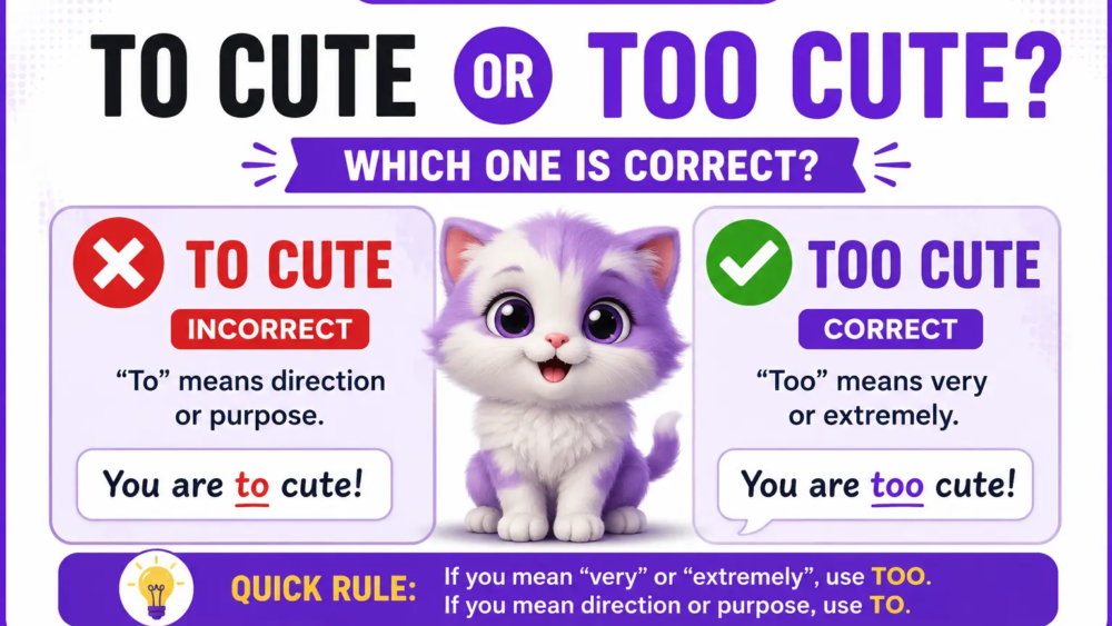 To Cute or Too Cute