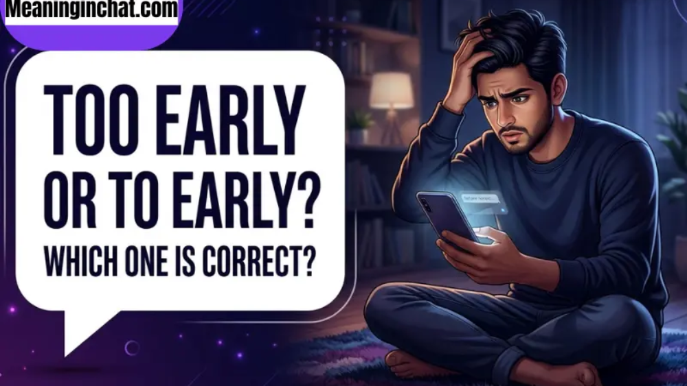 To Early or Too Early