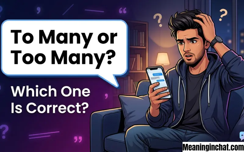To Many vs Too Many