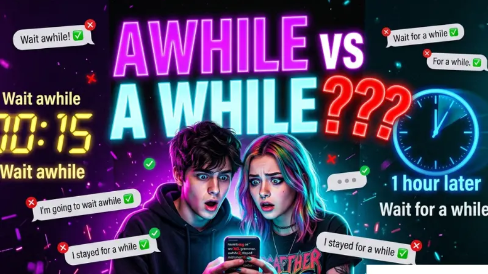 Awhile vs A While