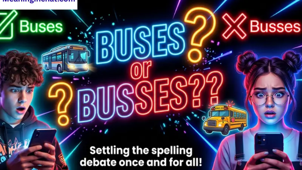 Busses or Buses