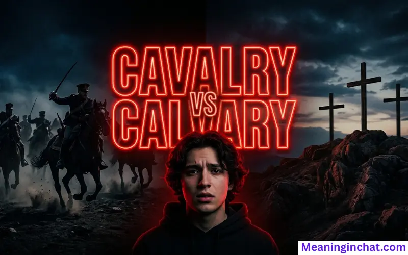 Cavalry vs Calvary