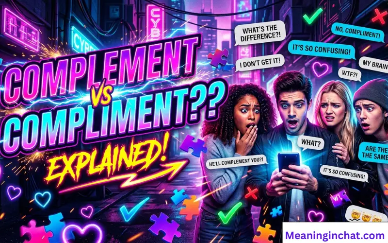 Complement vs Compliment