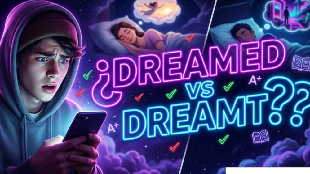 Dreamed vs Dreamt