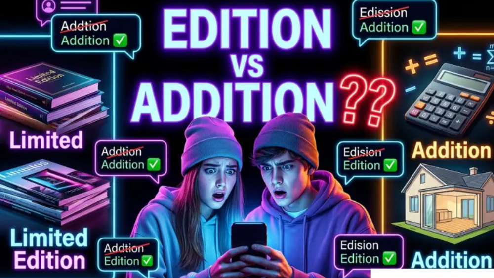 Edition vs Addition