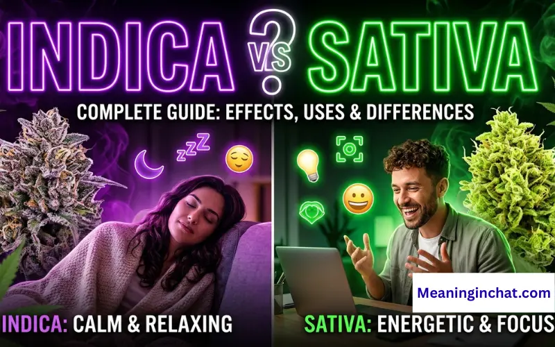 Indica vs Sativa