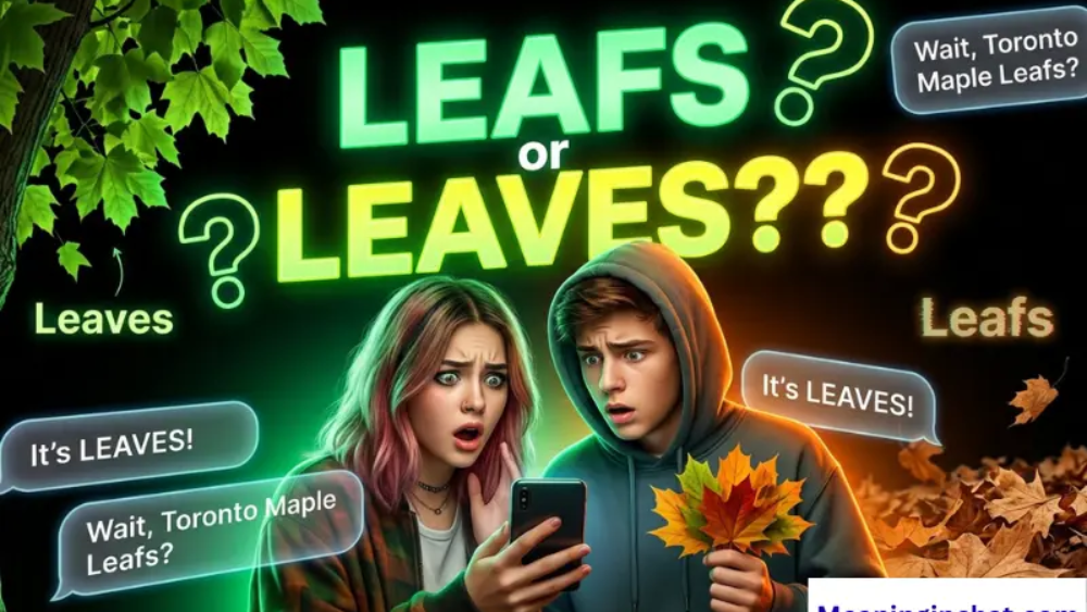 Leafs or Leaves