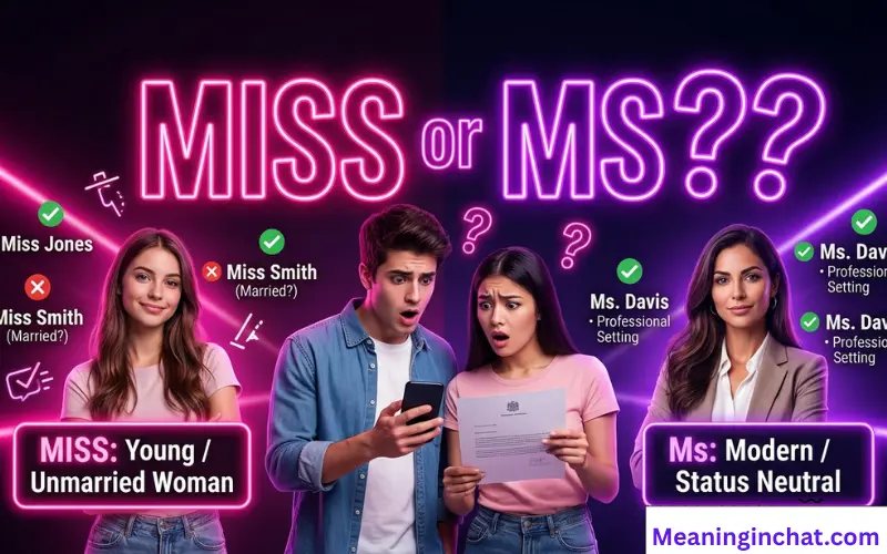 Miss or Ms
