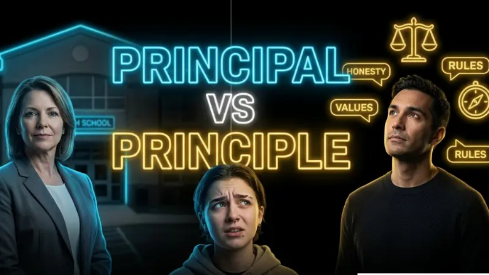 Principal vs Principle