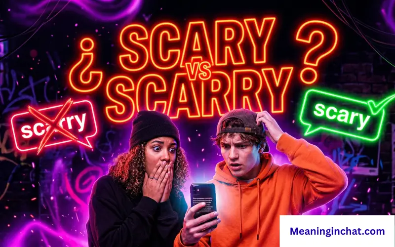 Scary vs Scarry
