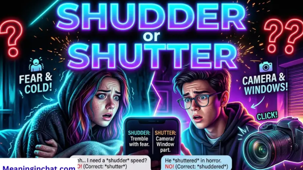 Shudder or Shutter