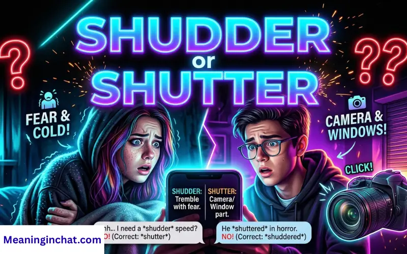 Shudder or Shutter