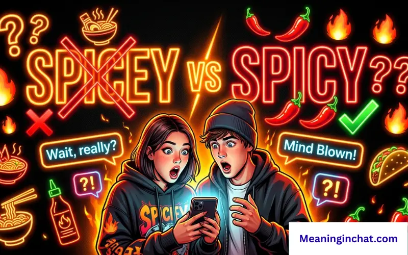 Spicey vs Spicy