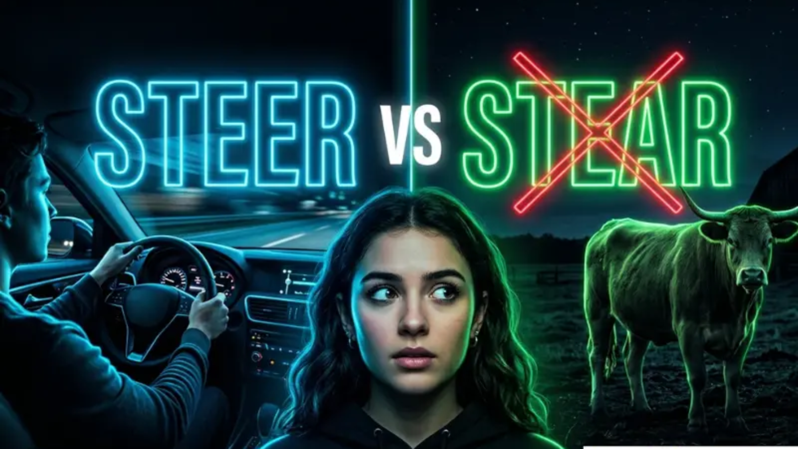Steer vs Stear
