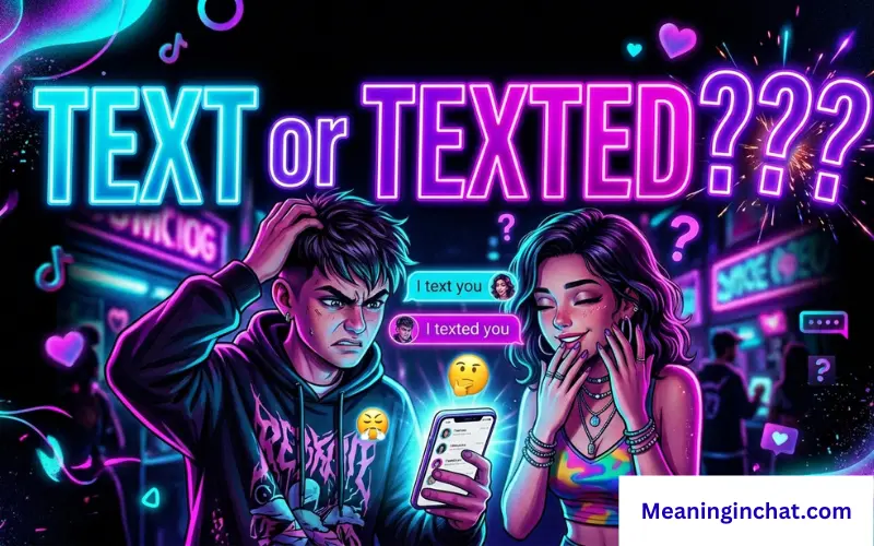 Text or Texted