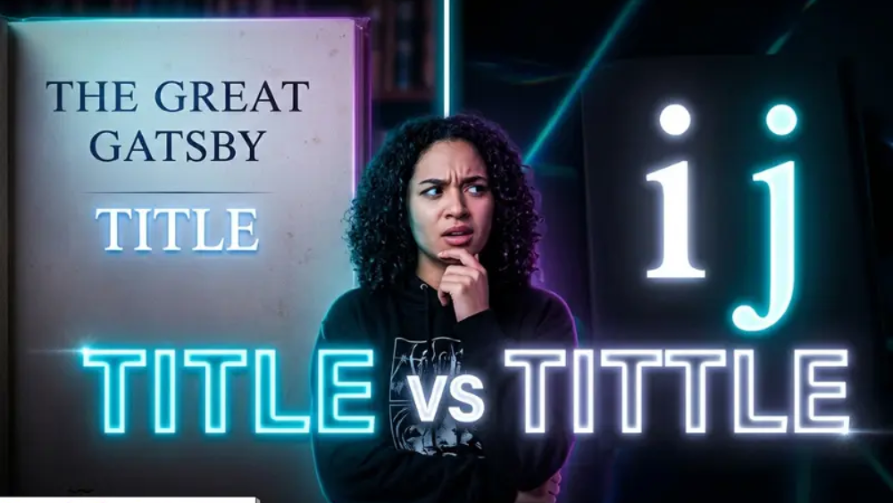 Title vs Tittle