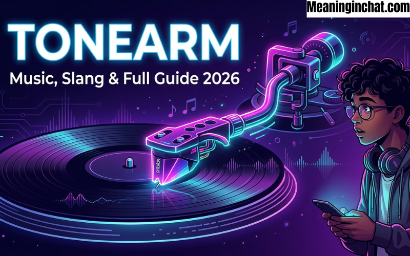 Tonearm Meaning
