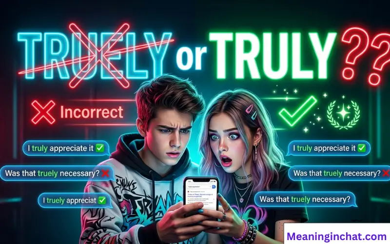 Truely or Truly