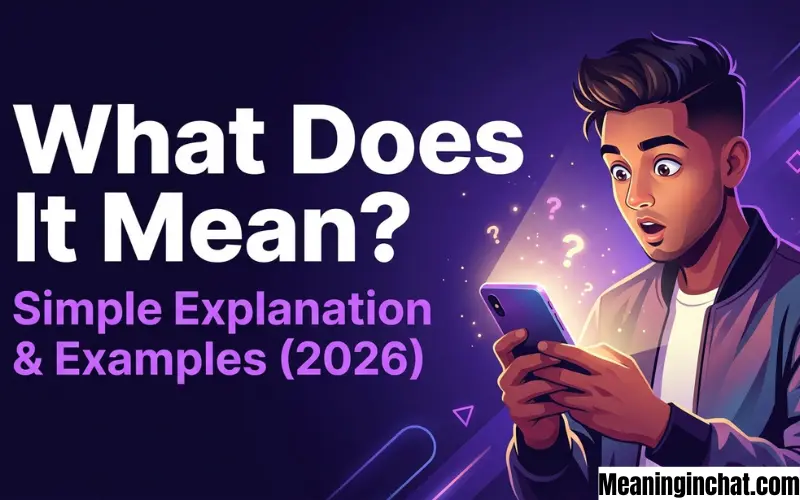 What Does It Mean