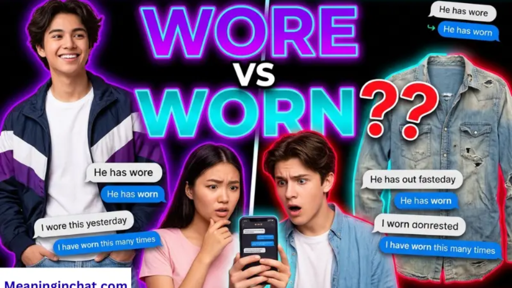 Wore vs Worn