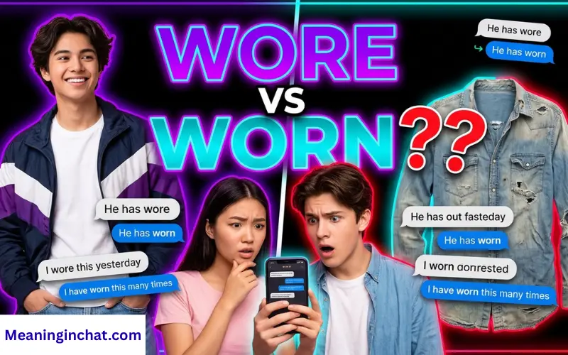 Wore vs Worn