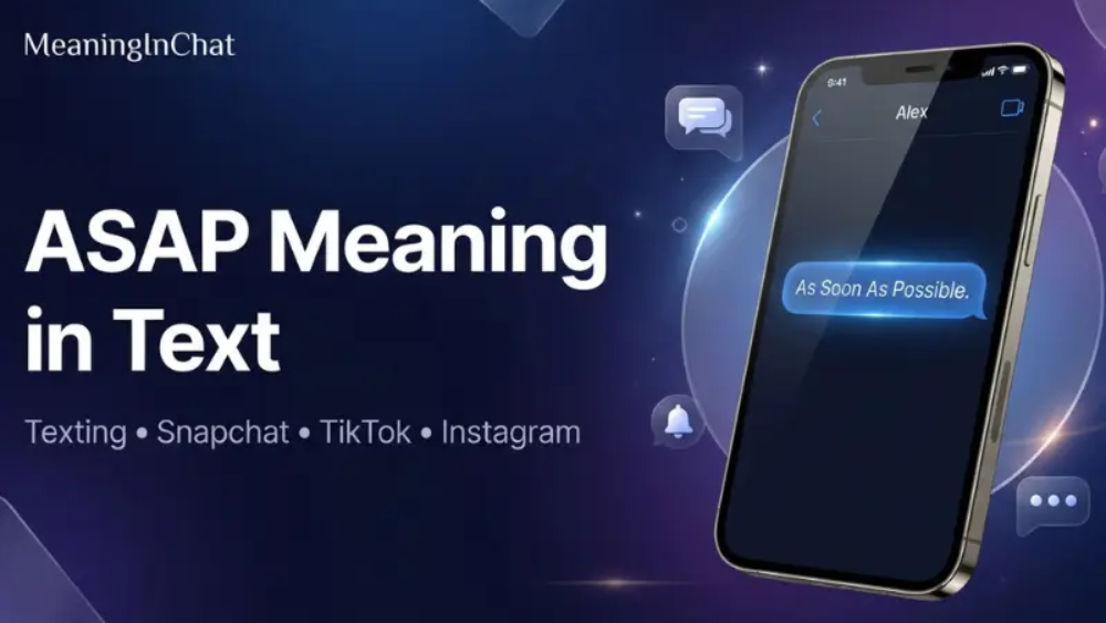 ASAP Meaning in Text