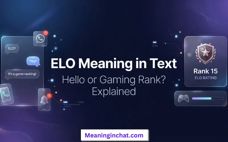 ELO Meaning in text