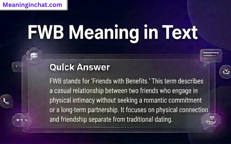 FWB Meaning in Text
