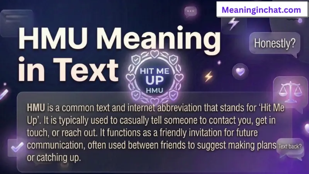 HMU Meaning in Text
