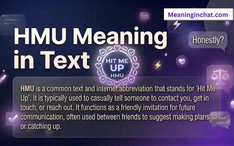 HMU Meaning in Text