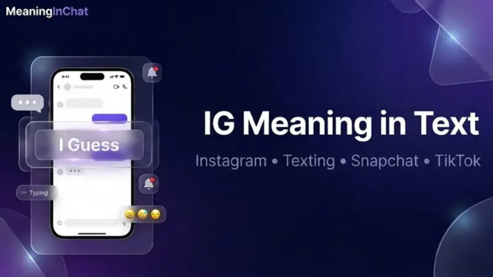 IG Meaning in Text