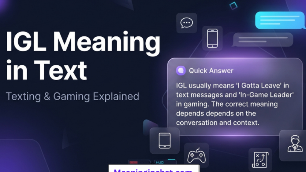 IGL Meaning in Text