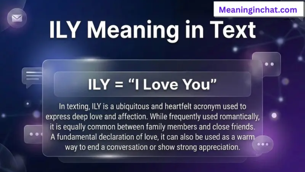 ILY Meaning in Text