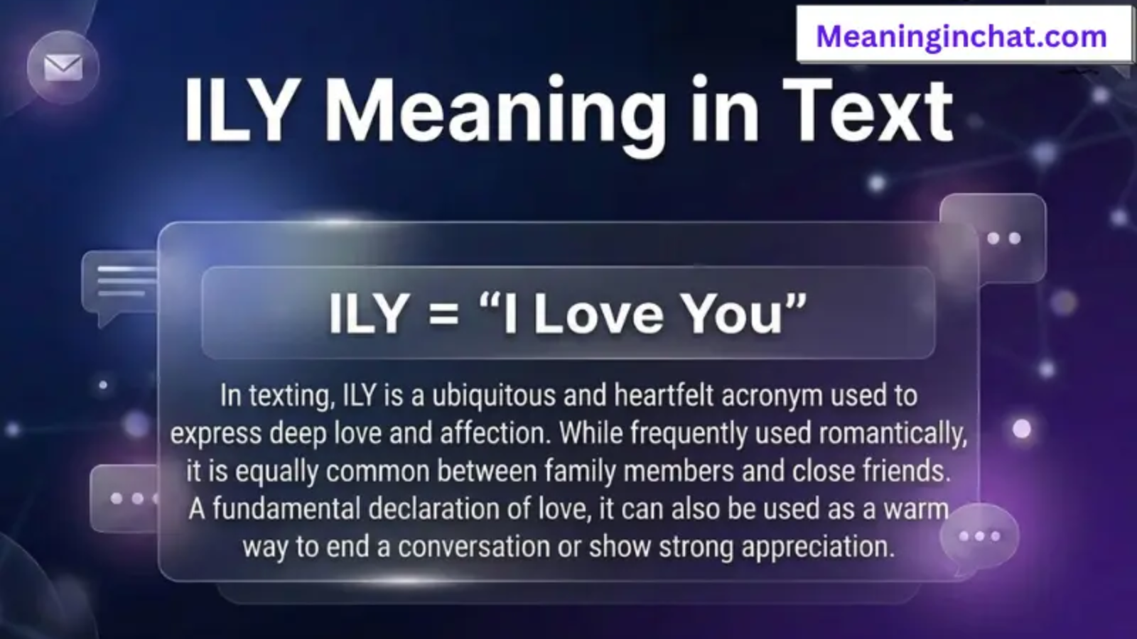 ILY Meaning in Text