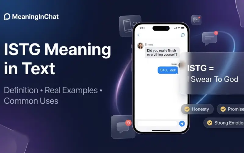 ISTG Meaning in Text