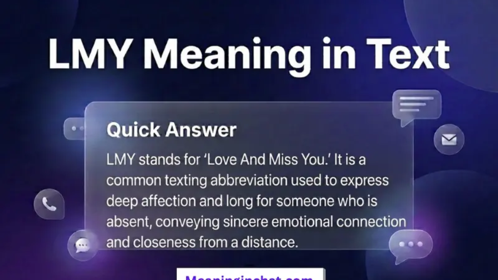 LMY Meaning in Text