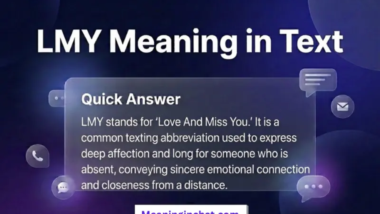 LMY Meaning in Text