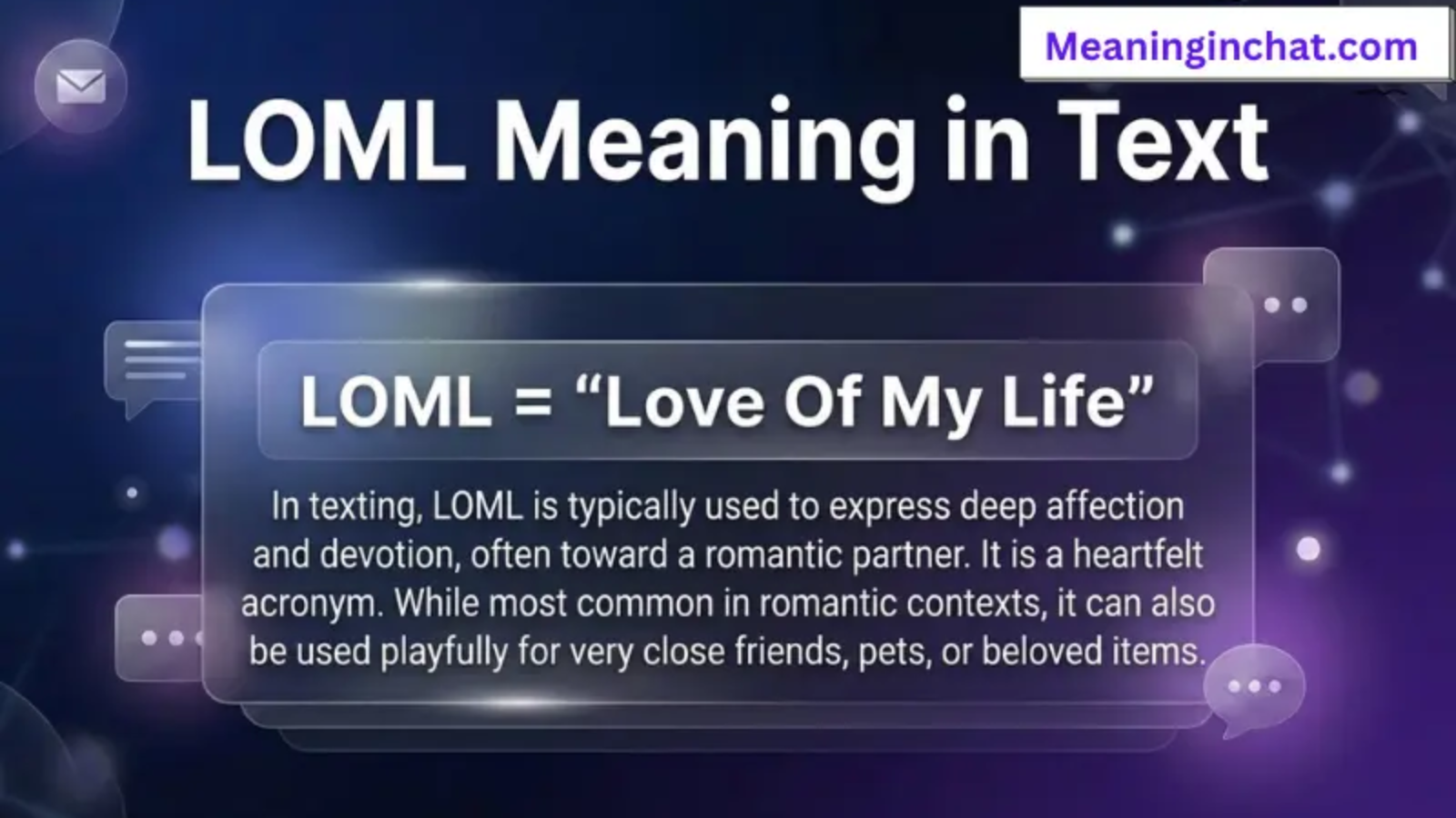LOML Meaning in Text