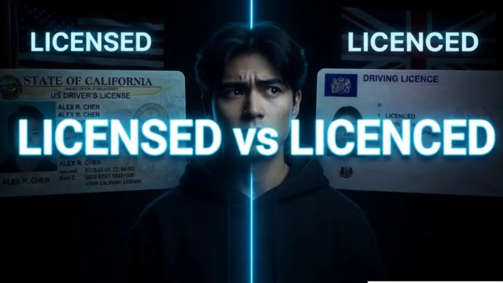 Licensed vs Licenced