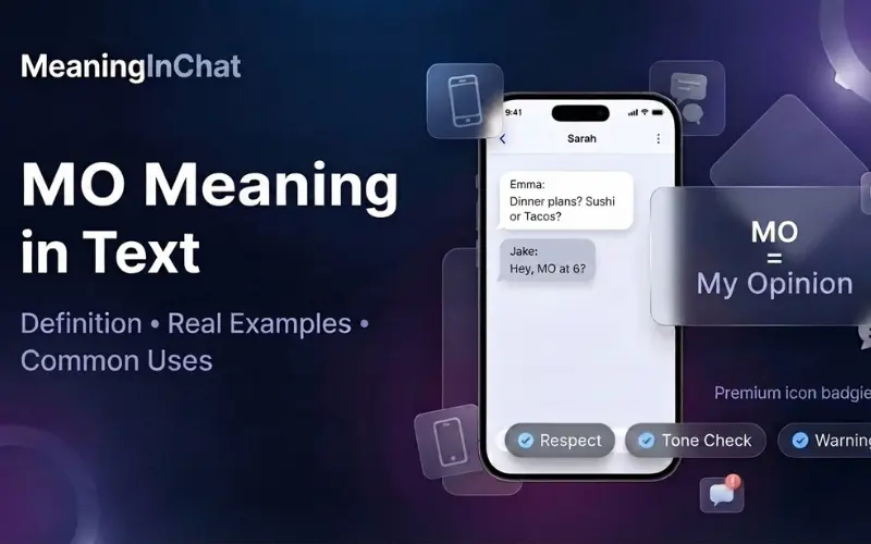MO Meaning in Text