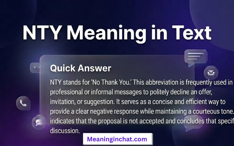 NTY Meaning in text