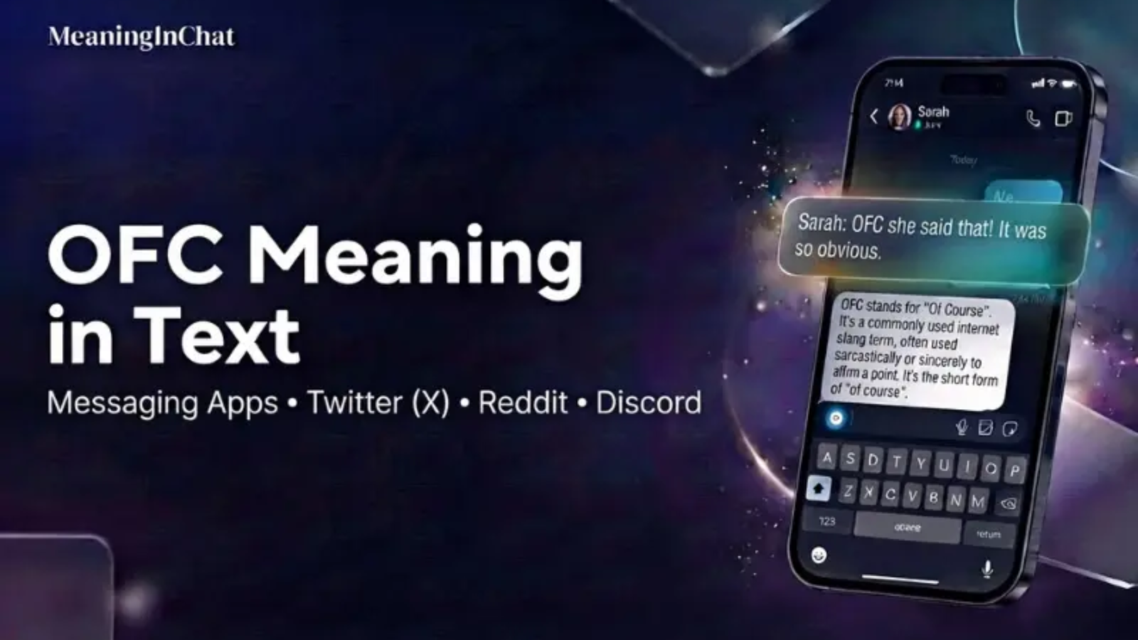 OFC Meaning in Text
