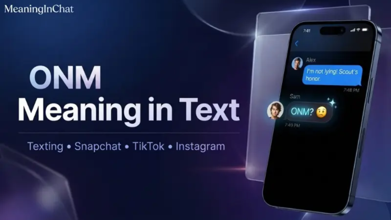 ONM Meaning in Text