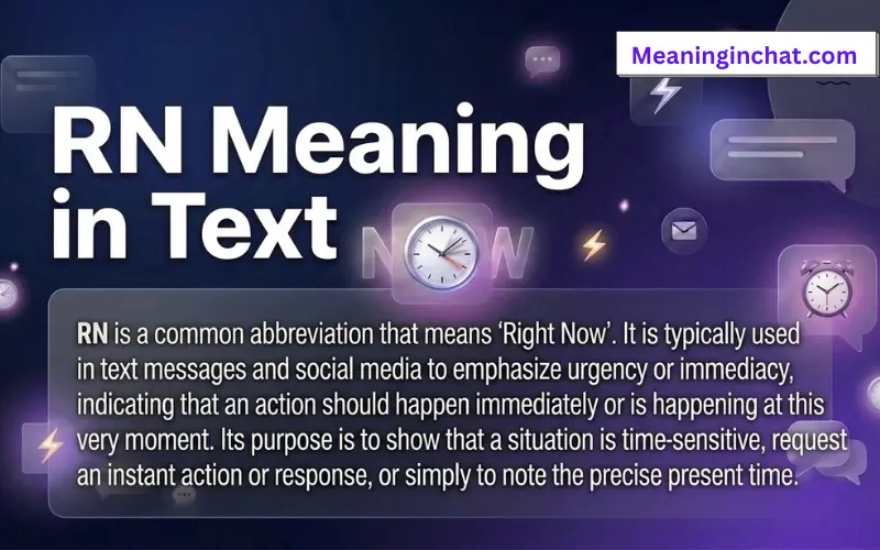 RN Meaning in Text
