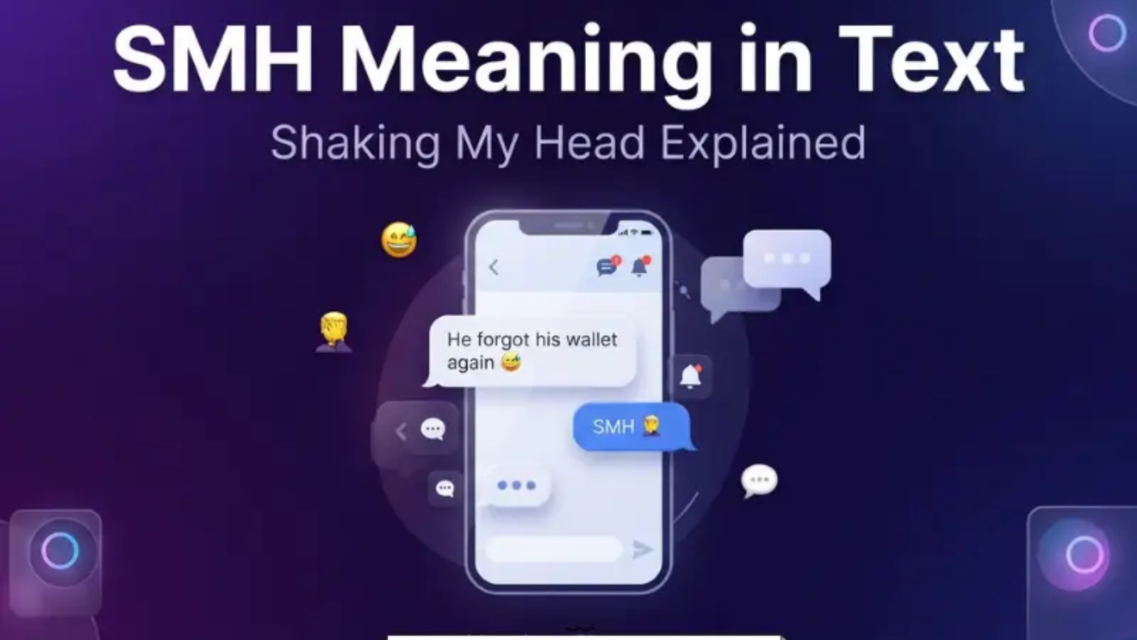 SMH Meaning in Text