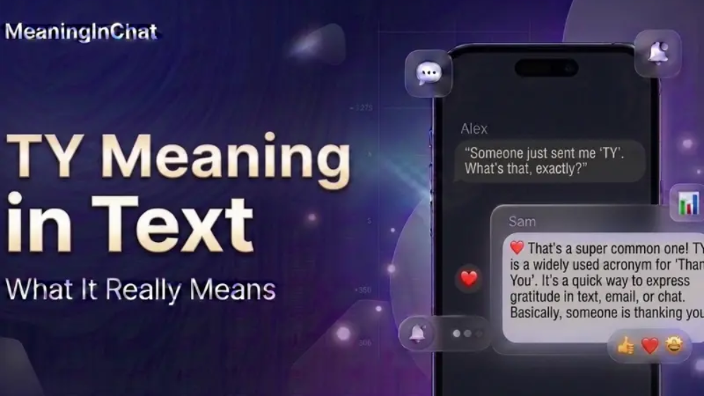 TY Meaning in Text