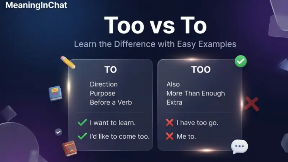 Too vs To